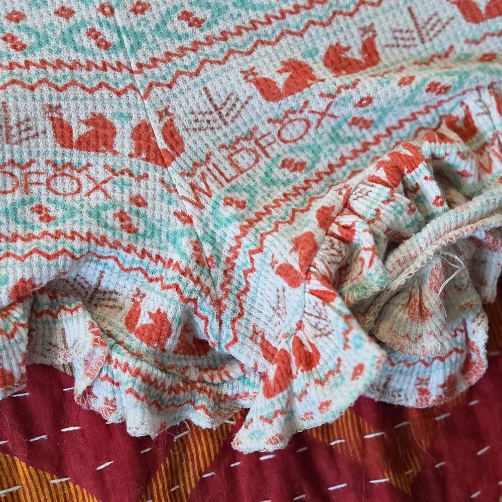 Wildfox Rustic Romper Size Small - image 4